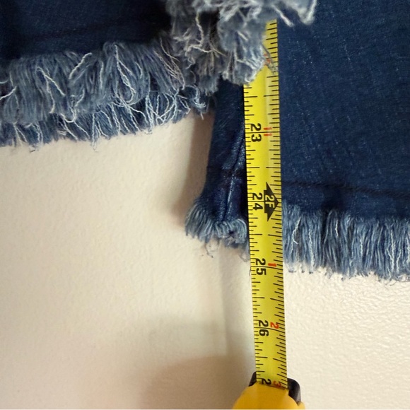 ModX Frayed Hem Women's Flare Jeans - Picture 7 of 9